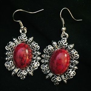 6/$25-Fashion Jewelry - Gemstone Earrings